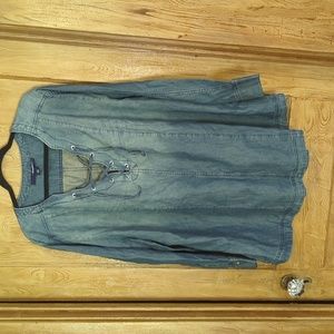Denim 24/7 long sleeve top size 30W